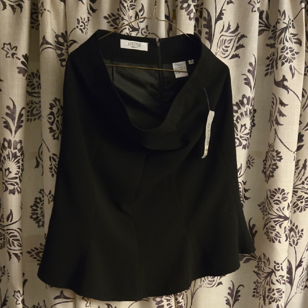 Kasper  Black Skirt Size 10